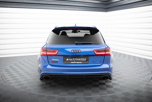 Diffusor Flaps passend für Audi Audi RS6 C7 / C7 FL schwarz Hochglanz