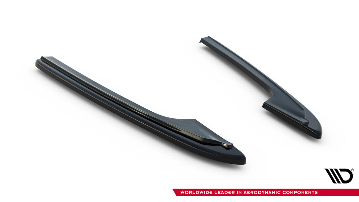 Diffusor Flaps passend für Audi Audi RS6 C7 / C7 FL schwarz Hochglanz