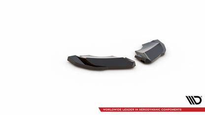 Diffusor Flaps passend für Audi R8 Mk2 FL schwarz Hochglanz