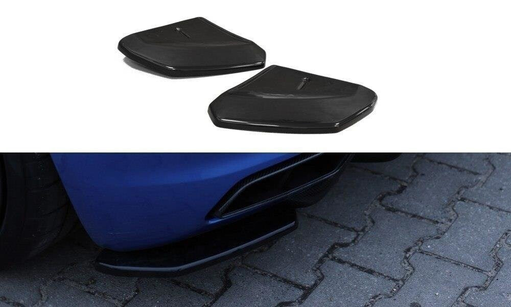 Diffusor Flaps passend für Audi R8 Mk.2 schwarz Hochglanz