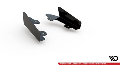 Diffusor Flaps passend für Audi RS3 8V Sportback schwarz Hochglanz