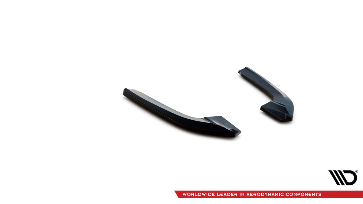 Diffusor Flaps passend für Audi RS3 Limousine 8Y schwarz Hochglanz