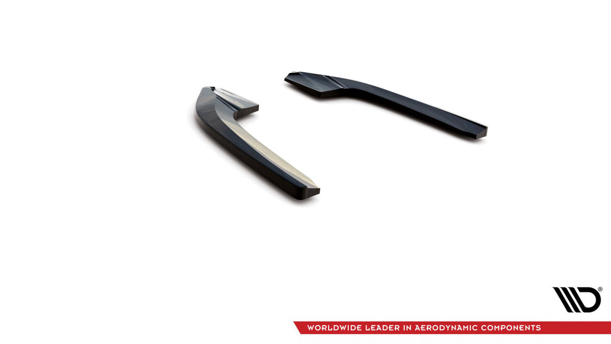 Diffusor Flaps passend für Audi RS3 Limousine 8Y schwarz Hochglanz