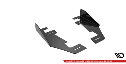 Diffusor Flaps passend für Audi RS3 Limousine 8Y schwarz Hochglanz