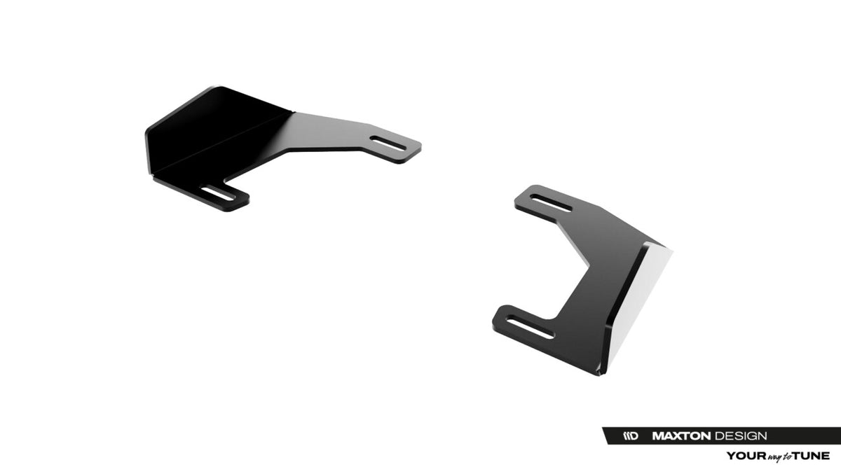 Diffusor Flaps passend für Audi RS3 Sportback 8Y FL schwarz Hochglanz