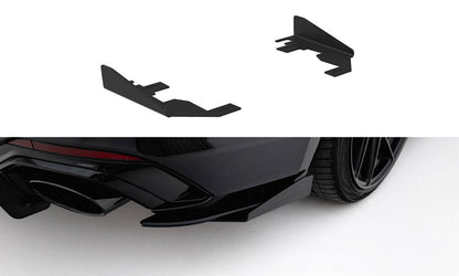 Diffusor Flaps passend für Audi RS5 Coupe / Sportback F5 schwarz Hochglanz