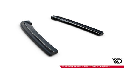 Diffusor Flaps passend für Audi RS5 Coupe / Sportback F5 schwarz Hochglanz