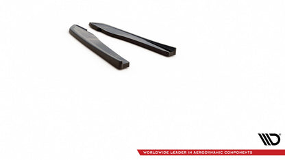 Diffusor Flaps passend für Audi RS5 F5 FL schwarz Hochglanz