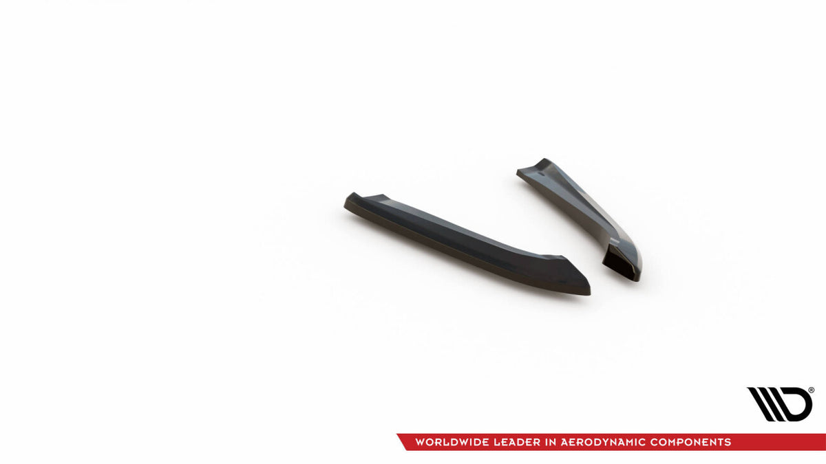 Diffusor Flaps passend für Audi RS6 Avant C6 schwarz Hochglanz