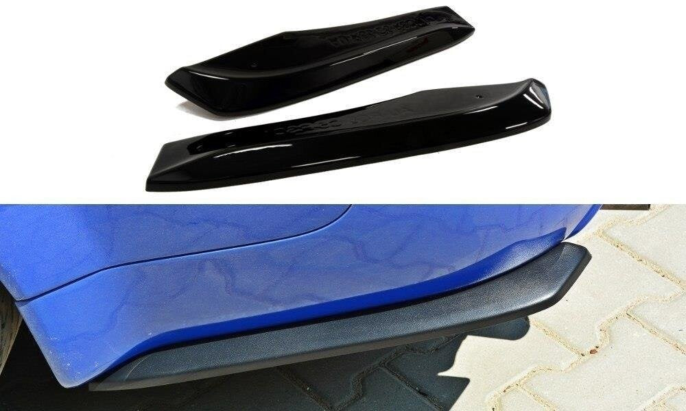 Diffusor Flaps passend für Audi RS6 C5 AVANT schwarz Hochglanz
