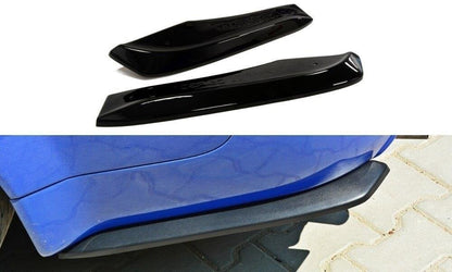 Diffusor Flaps passend für Audi RS6 C5 AVANT schwarz Hochglanz