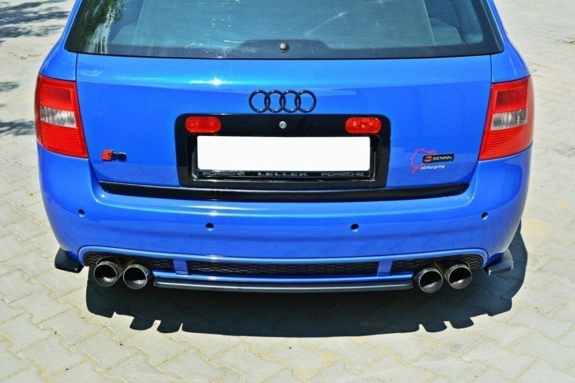 Diffusor Flaps passend für Audi RS6 C5 AVANT schwarz Hochglanz