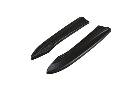 Diffusor Flaps passend für Audi RS6 C6 Avant schwarz Hochglanz