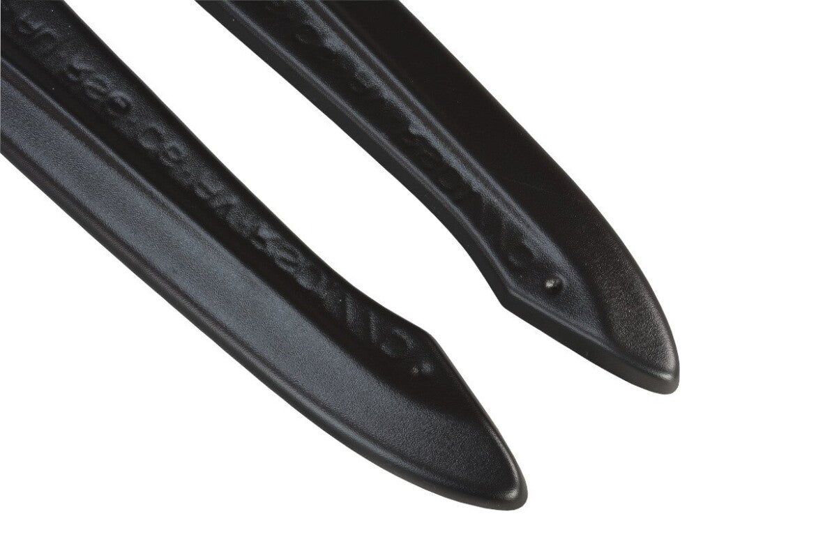 Diffusor Flaps passend für Audi RS6 C6 Avant schwarz Hochglanz