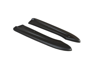 Diffusor Flaps passend für Audi RS6 C6 Avant schwarz Hochglanz