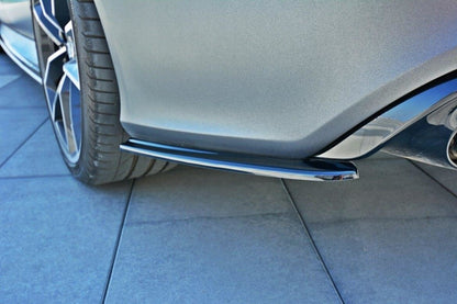 Diffusor Flaps passend für Audi RS7 FL Carbon Look