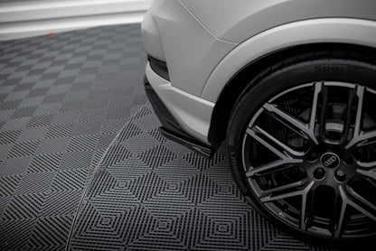 Diffusor Flaps passend für Audi RSQ3 Sportback / SUV F3 schwarz Hochglanz