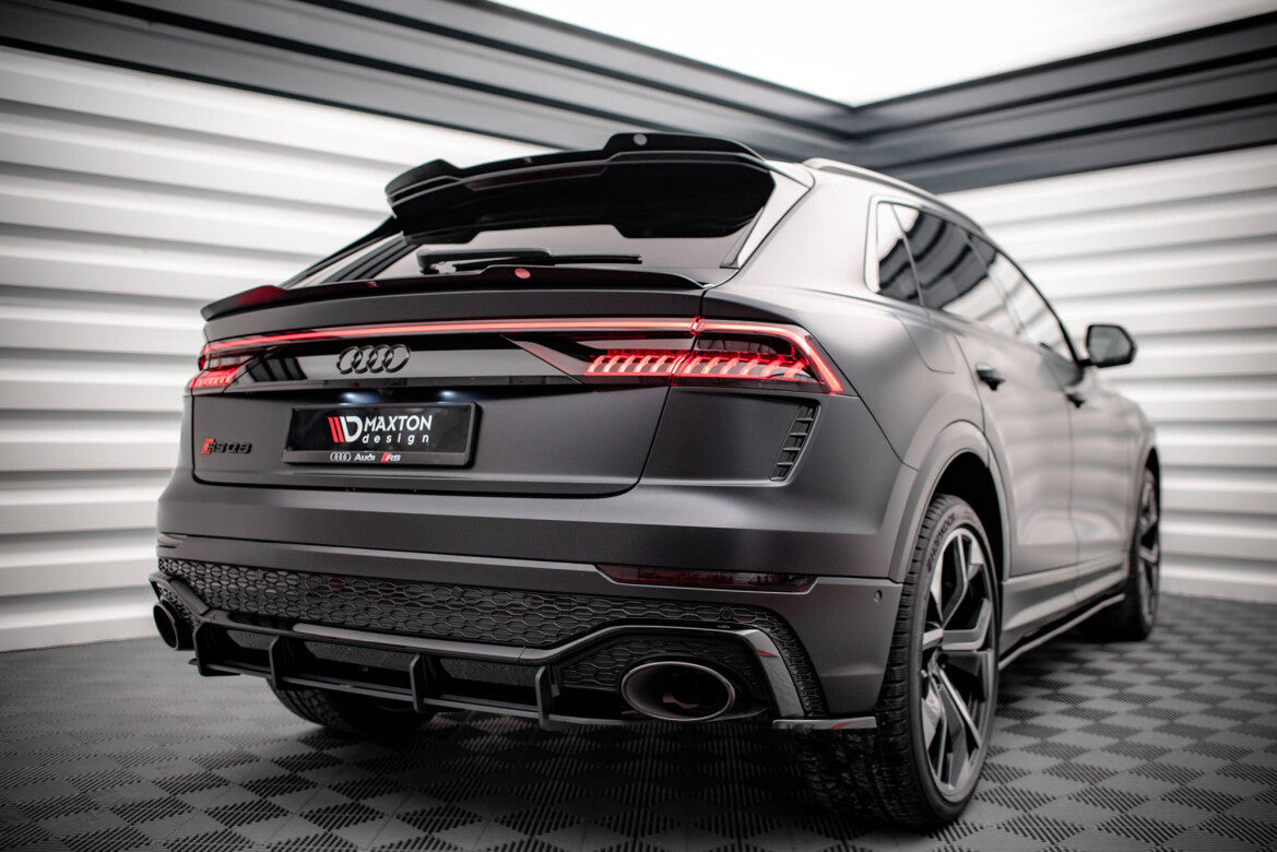 Diffusor Flaps passend für Audi RSQ8 Mk1 schwarz Hochglanz