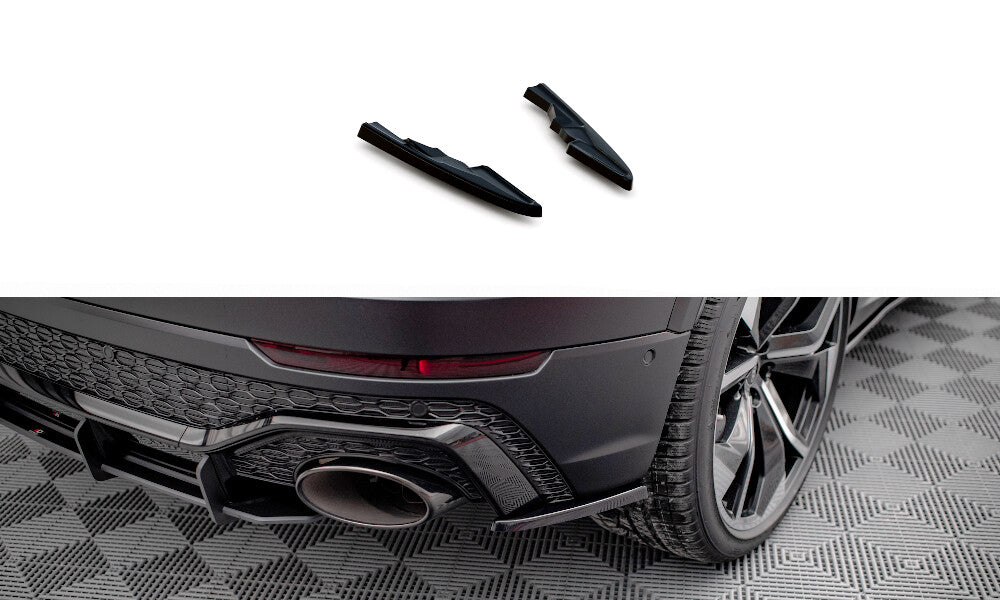 Diffusor Flaps passend für Audi RSQ8 Mk1 schwarz Hochglanz
