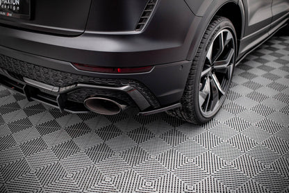 Diffusor Flaps passend für Audi RSQ8 Mk1 schwarz Hochglanz