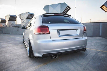 Diffusor Flaps passend für Audi S3 8P / S3 8P FL schwarz Hochglanz