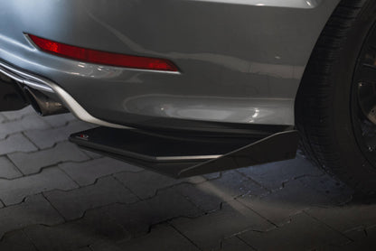 Diffusor Flaps passend für Audi S3 Limousine 8V schwarz Hochglanz