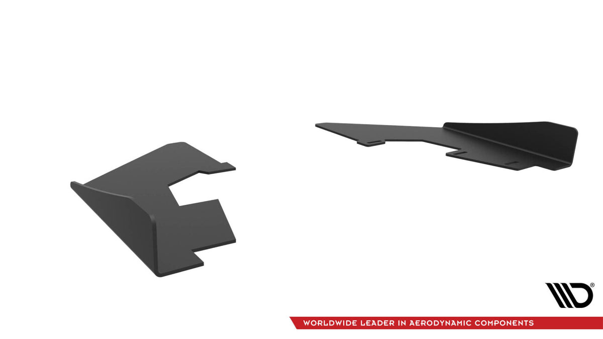 Diffusor Flaps passend für Audi S3 Limousine 8V schwarz Hochglanz