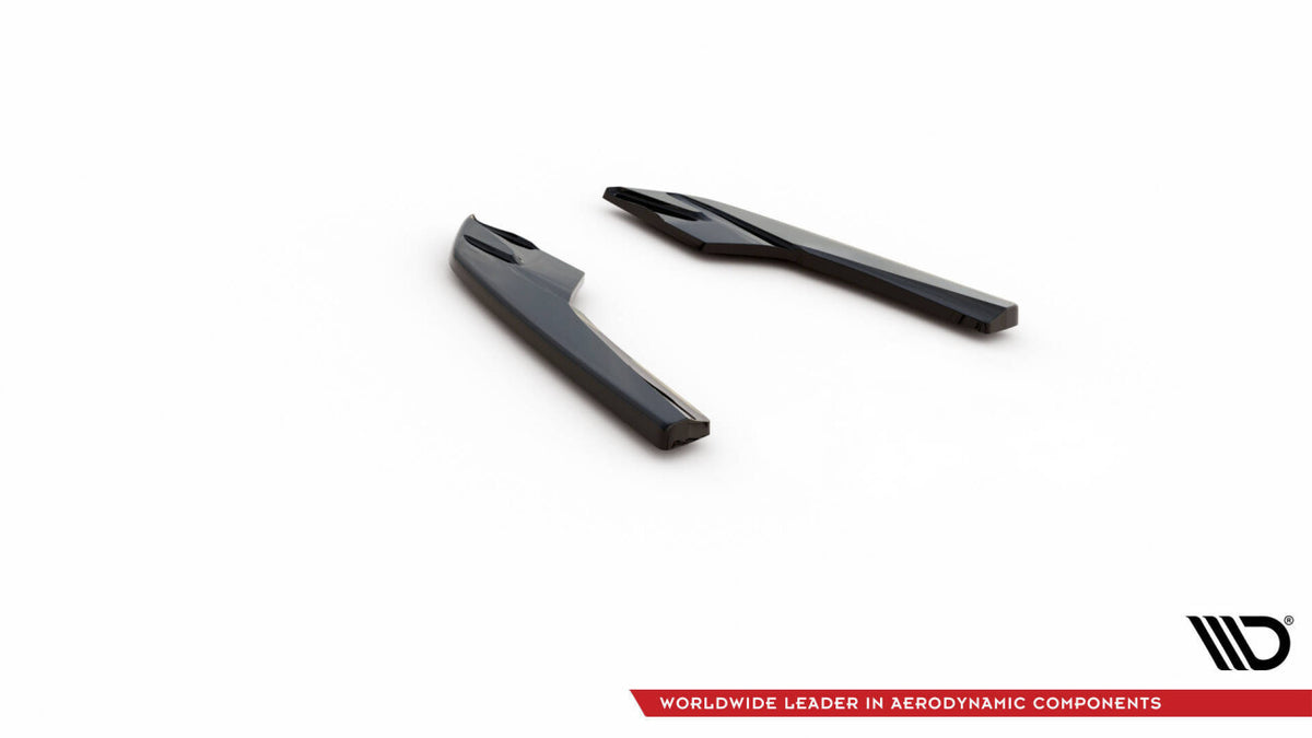 Diffusor Flaps passend für Audi S3 Limousine 8V schwarz Hochglanz