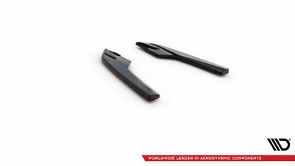 Diffusor Flaps passend für Audi S3 Limousine 8V schwarz Hochglanz