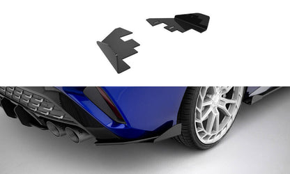 Diffusor Flaps passend für Audi S3 Limousine 8Y FL schwarz Hochglanz