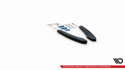 Diffusor Flaps passend für Audi S3 Limousine 8Y schwarz Hochglanz