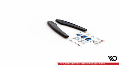 Diffusor Flaps passend für Audi S3 Limousine 8Y schwarz Hochglanz