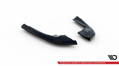Diffusor Flaps passend für Audi S3 Sportback 8V schwarz Hochglanz