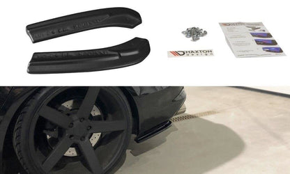 Diffusor Flaps passend für Audi S4 B8 FL schwarz Hochglanz