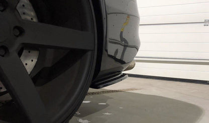 Diffusor Flaps passend für Audi S4 B8 FL schwarz Hochglanz