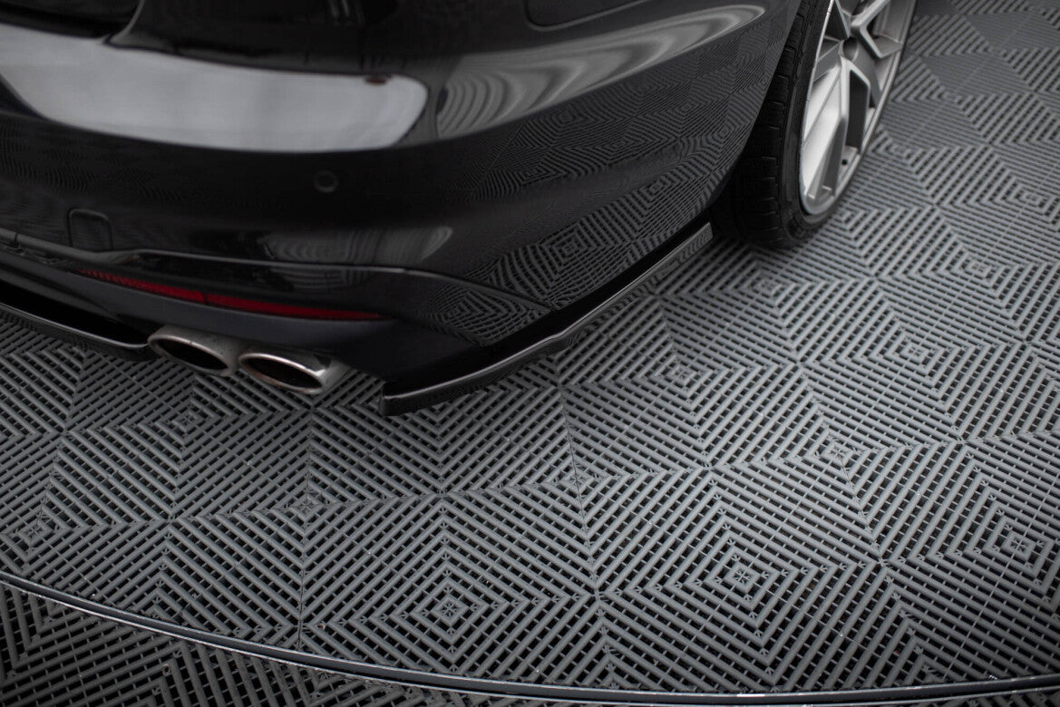 Diffusor Flaps passend für Audi S4 B9 FL schwarz Hochglanz