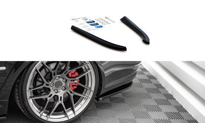 Diffusor Flaps passend für Audi S8 D3 schwarz Hochglanz