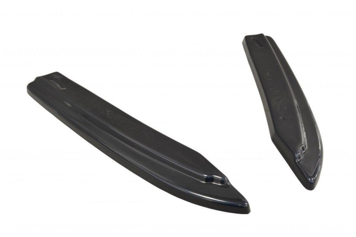 Diffusor Flaps passend für Audi S8 D4 FL schwarz Hochglanz