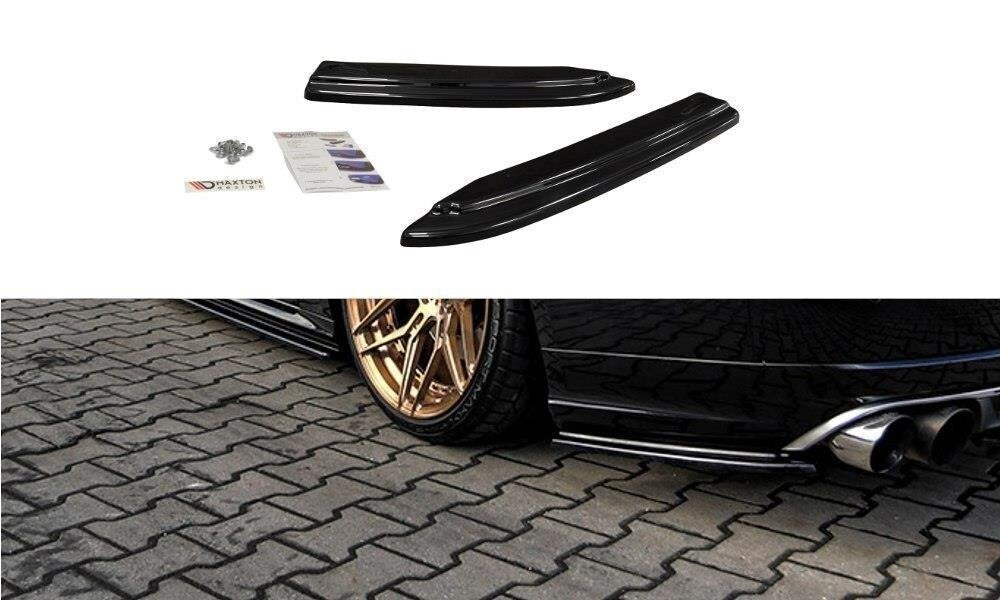 Diffusor Flaps passend für Audi S8 D4 FL schwarz Hochglanz