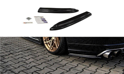 Diffusor Flaps passend für Audi S8 D4 FL schwarz Hochglanz
