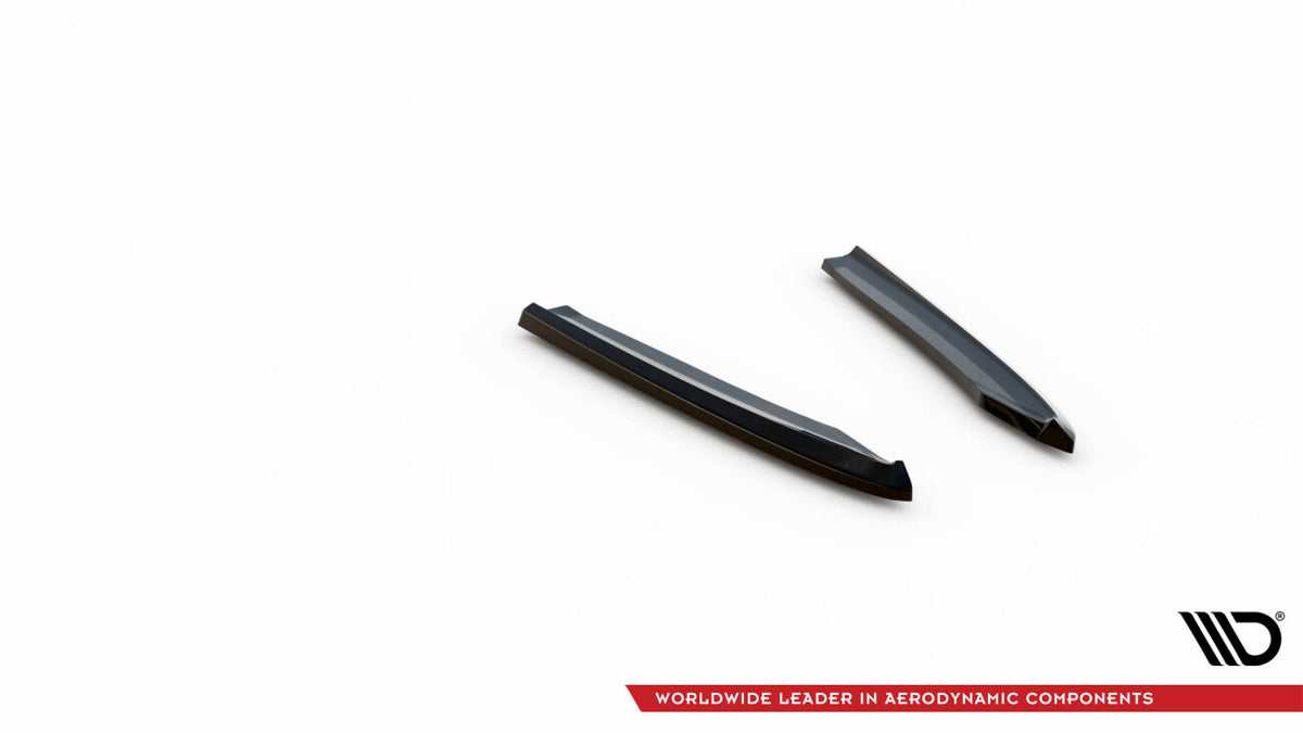 Diffusor Flaps passend für Audi S8 D4 schwarz Hochglanz