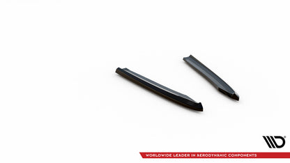 Diffusor Flaps passend für Audi S8 D4 schwarz Hochglanz