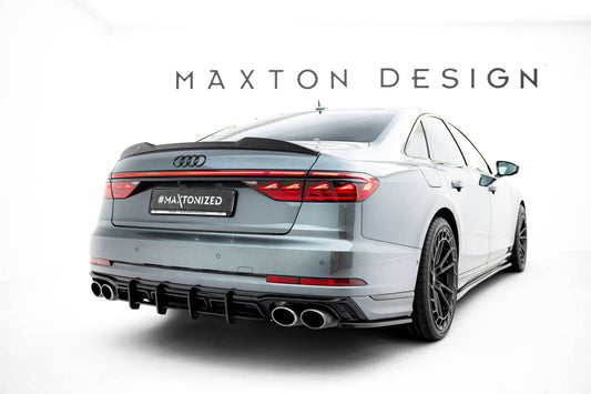 Diffusor Flaps passend für Audi S8 D5 FL schwarz Hochglanz