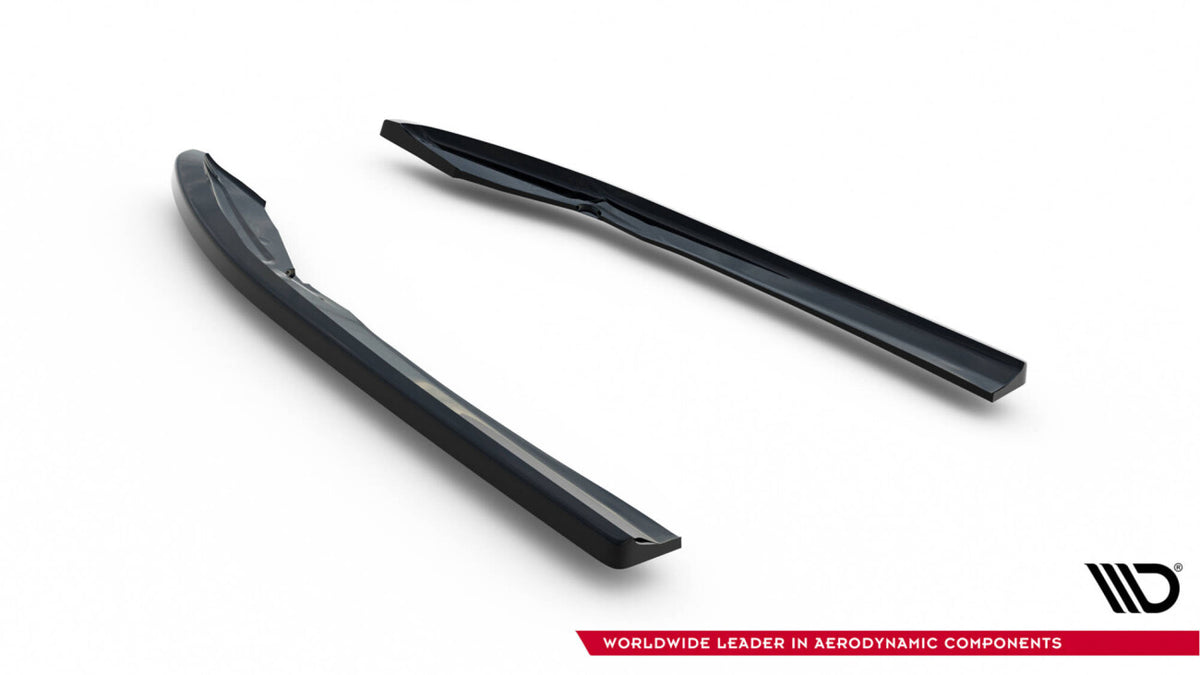 Diffusor Flaps passend für Audi S8 D5 FL schwarz Hochglanz