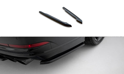 Diffusor Flaps passend für Audi S8 D5 schwarz Hochglanz