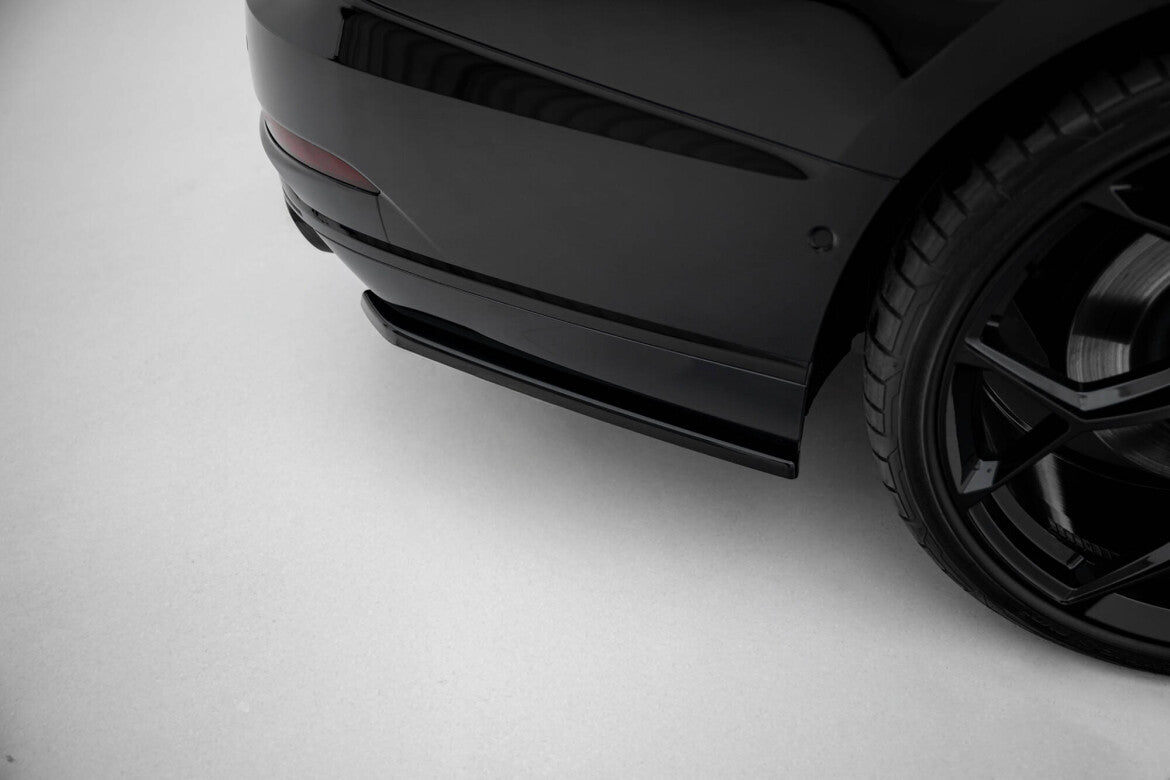 Diffusor Flaps passend für Audi S8 D5 schwarz Hochglanz