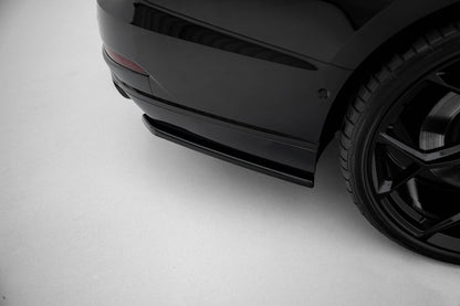 Diffusor Flaps passend für Audi S8 D5 schwarz Hochglanz