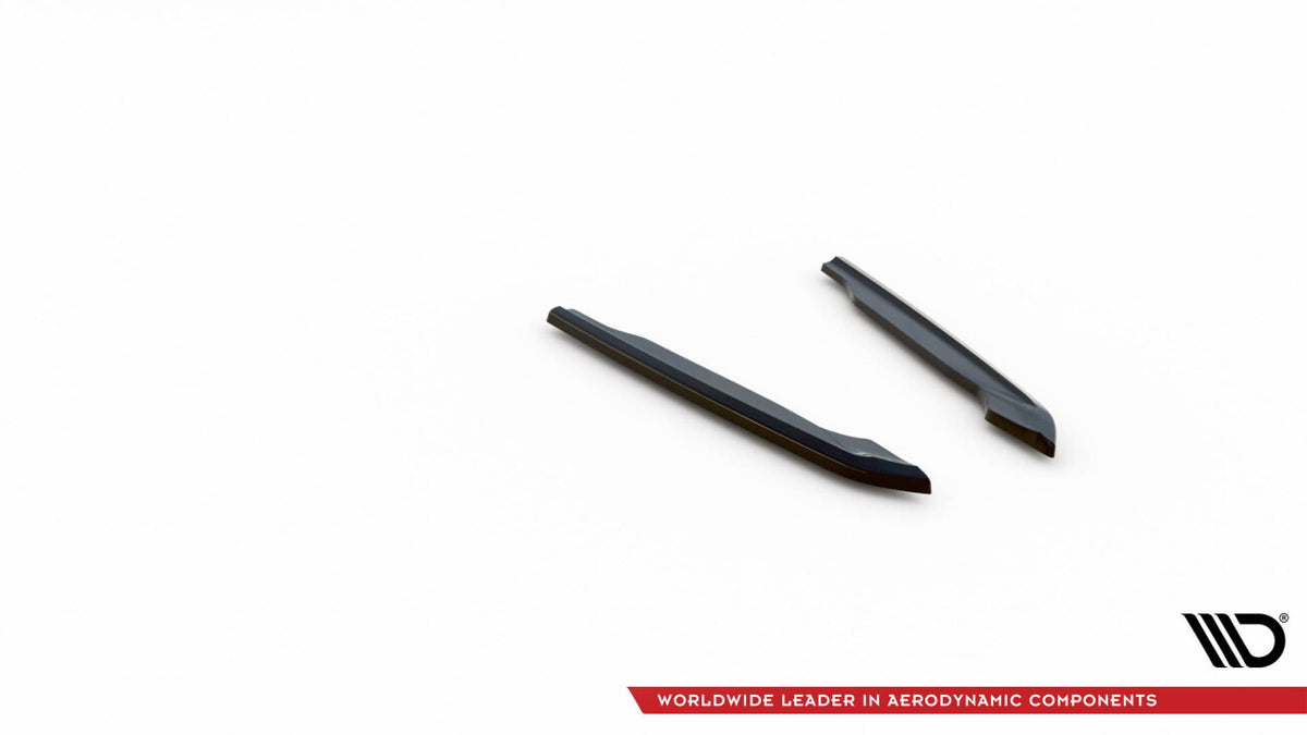 Diffusor Flaps passend für Audi S8 D5 schwarz Hochglanz