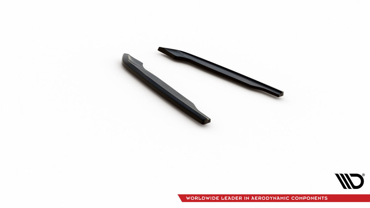 Diffusor Flaps passend für Audi S8 D5 schwarz Hochglanz