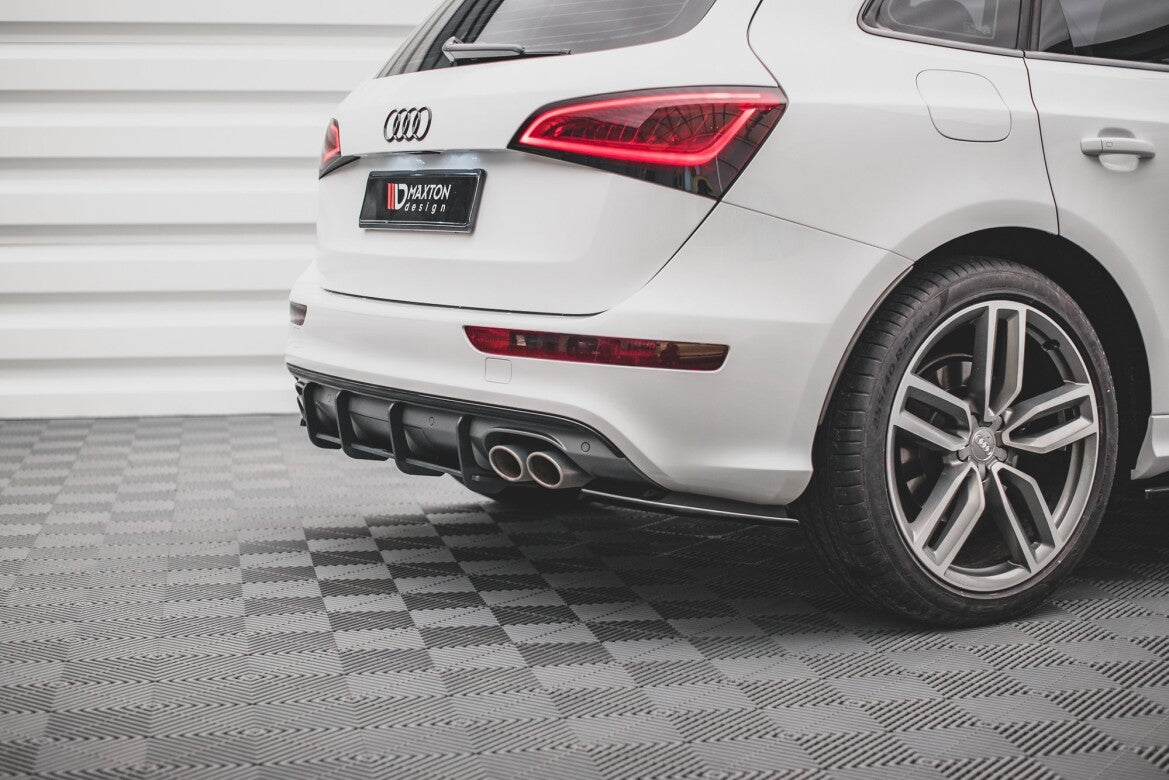 Diffusor Flaps passend für Audi SQ5 Mk1 (8R) schwarz Hochglanz